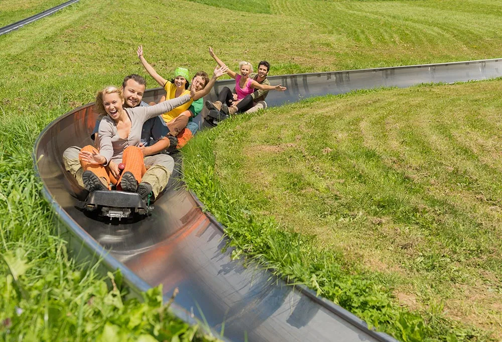 Sommerrodelbahn und Coaster am Silberberg