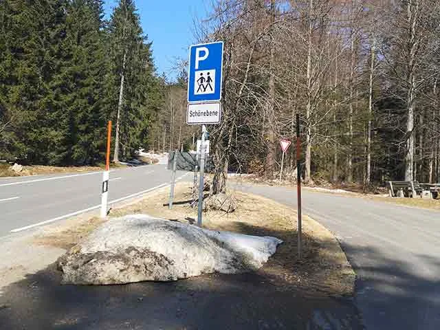 Wanderparkplatz Schönebene