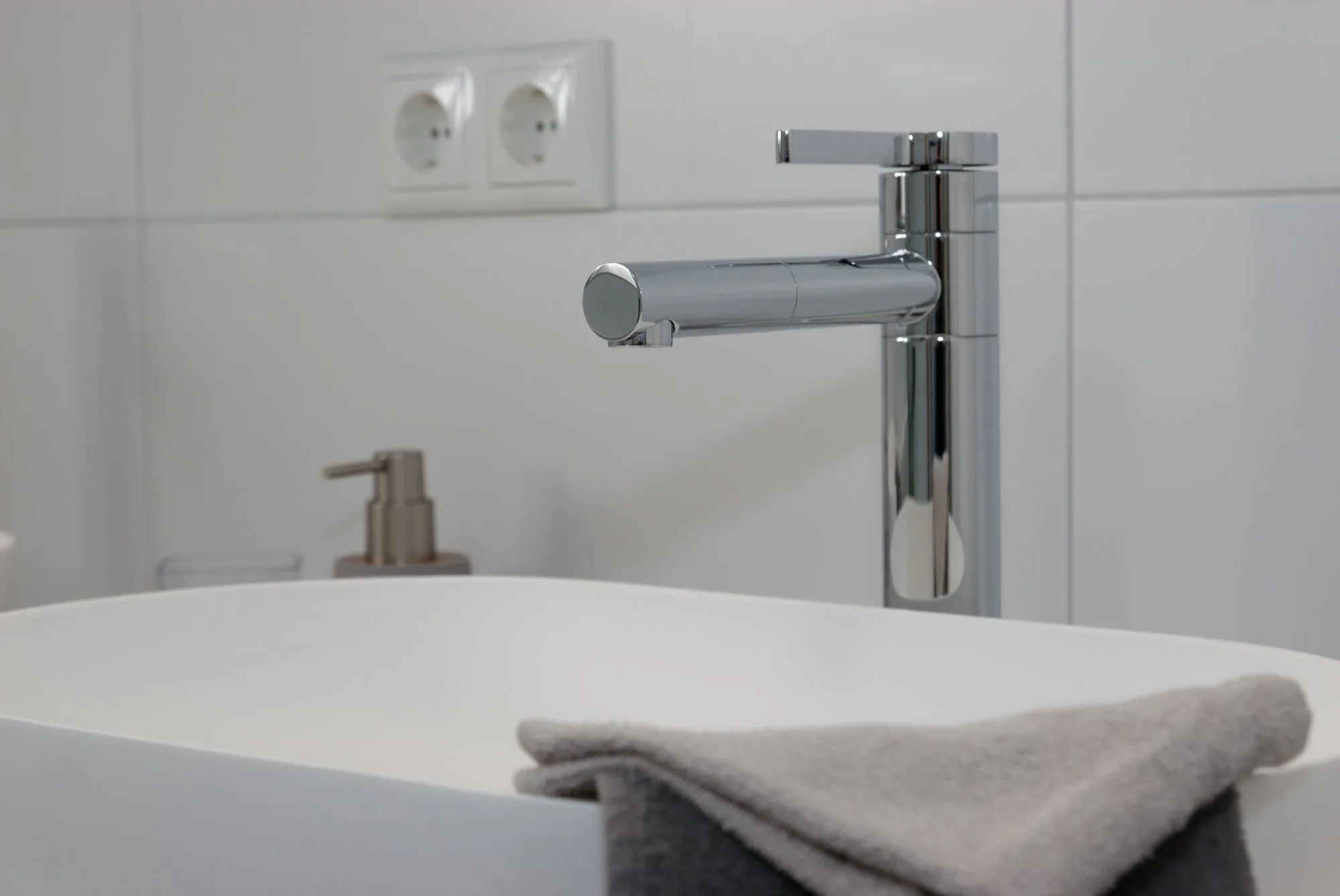 Ferienwohnung Großer Arber – Waschbecken