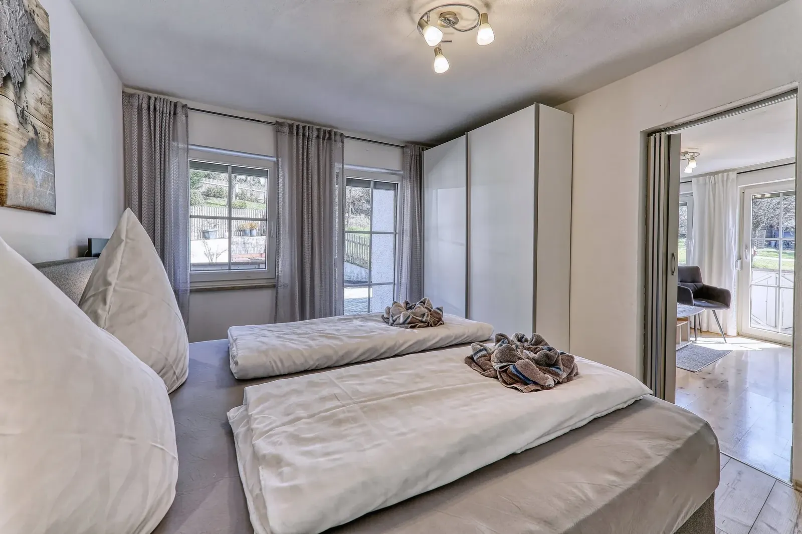 Ferienwohnung Bodenmais – Schlafzimmer